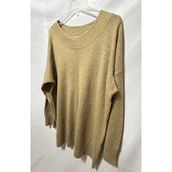 Pure Jill Womens Large Golden‎ Brown 3/4 Sleeve Pullover Fall Season - Picture 7 of 9